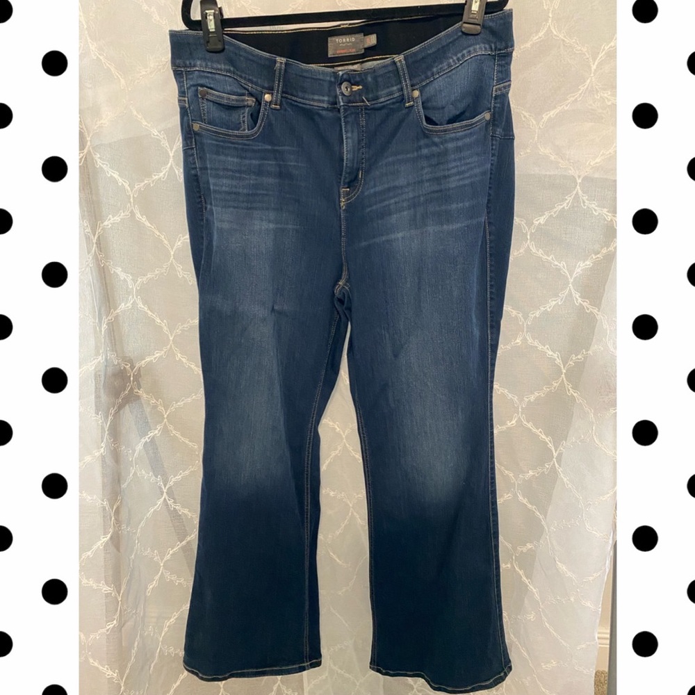 Torrid Bombshell Flare Leg Jeans